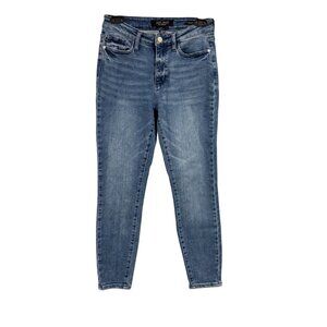 Judy‎ Blue Relaxed Fit Mid Rise Straight Leg Jeans Size 3 / 26